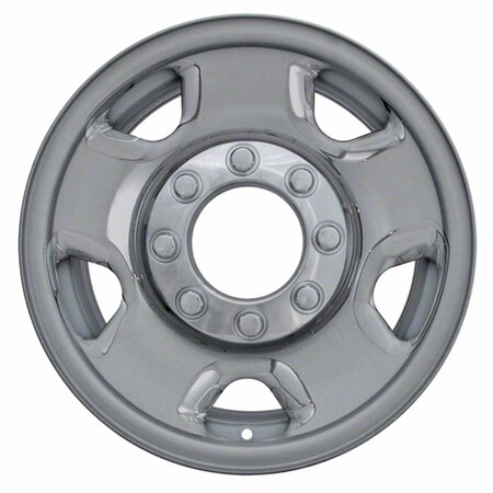 Coast2Coast 17", 5 Flat Spoke, Chrome Plated, Plastic, Set Of 4, Compatible With Steel Wheels IWCIMP74X